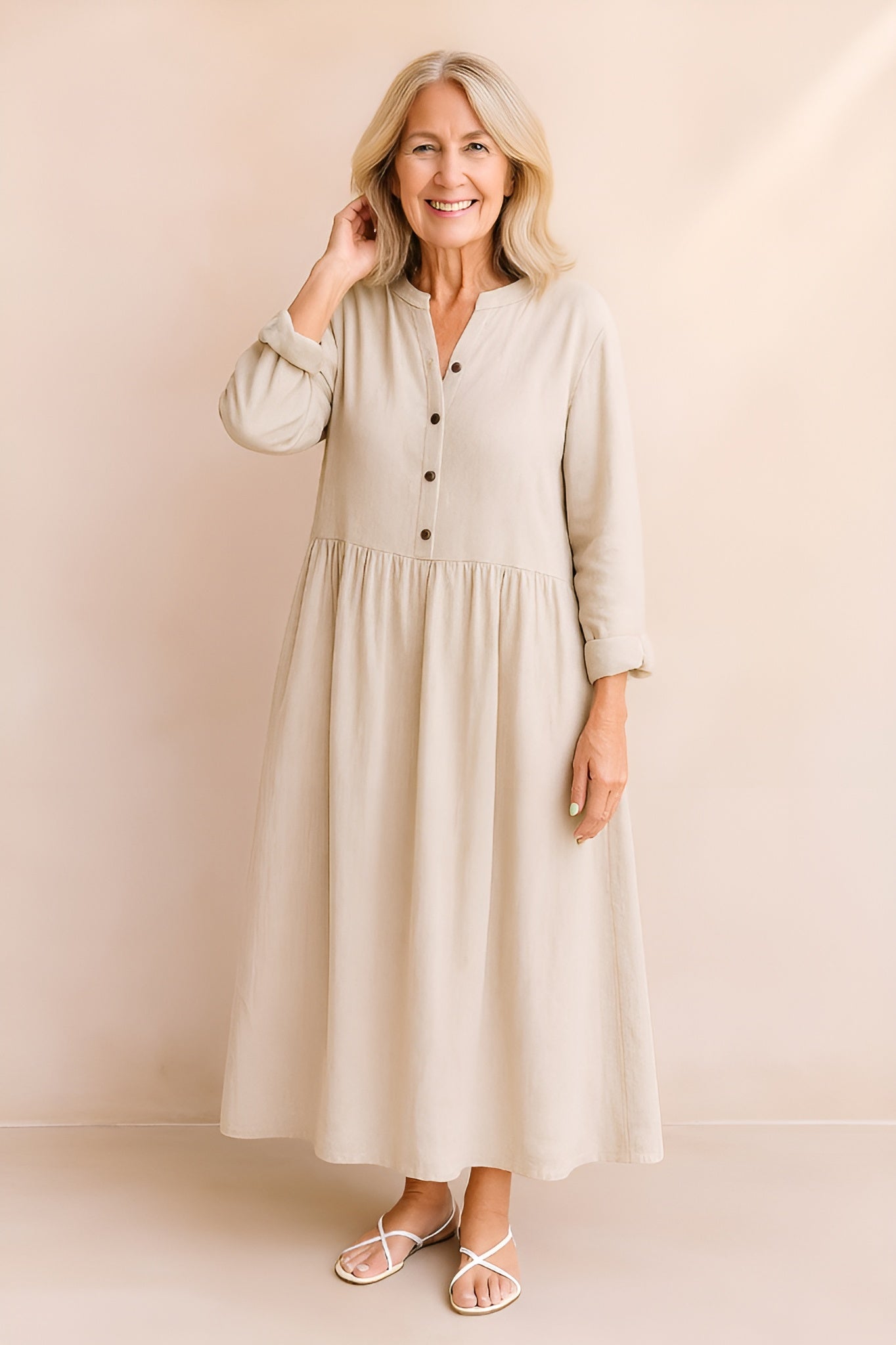 Shona™ | Flattering Boho Maxi Dress