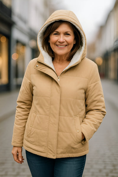 Paulina™ | Elegant Fleece-Lined Coat