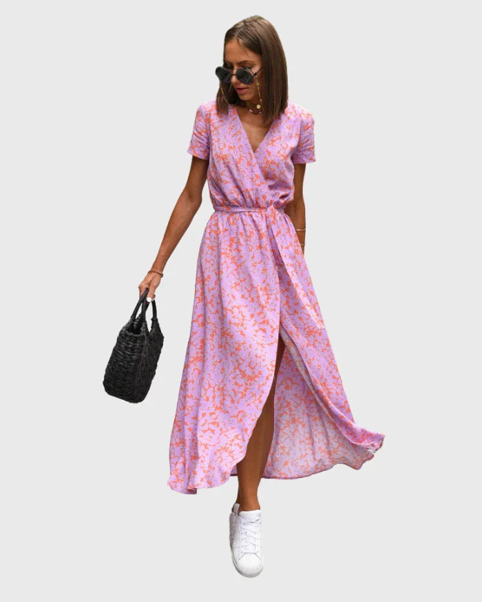 Fetine™ | Flattering Split Dress