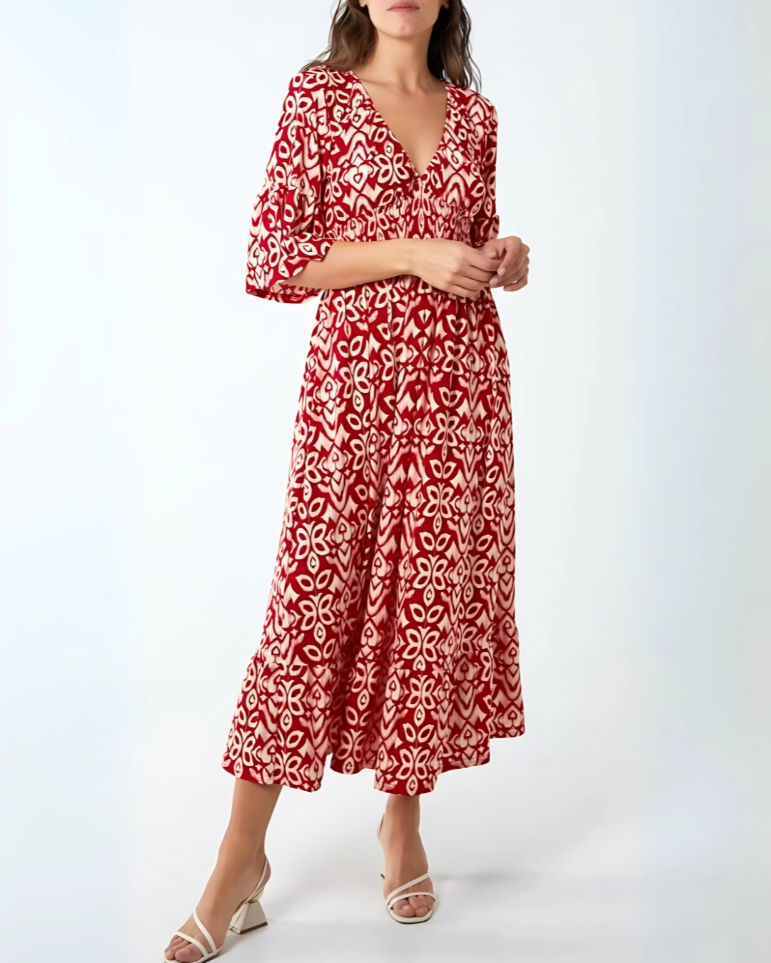 Cerise™ | Slimming Boho Dress