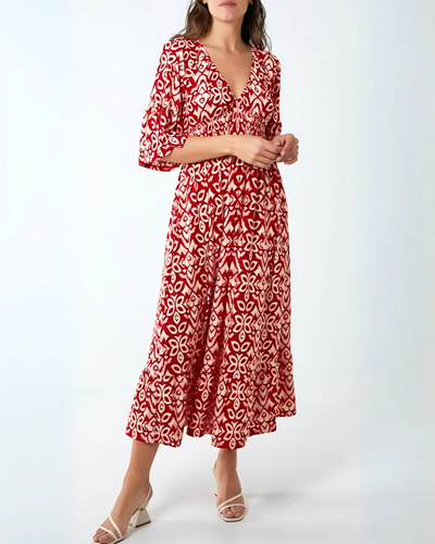 Cerise™ | Slimming Boho Dress