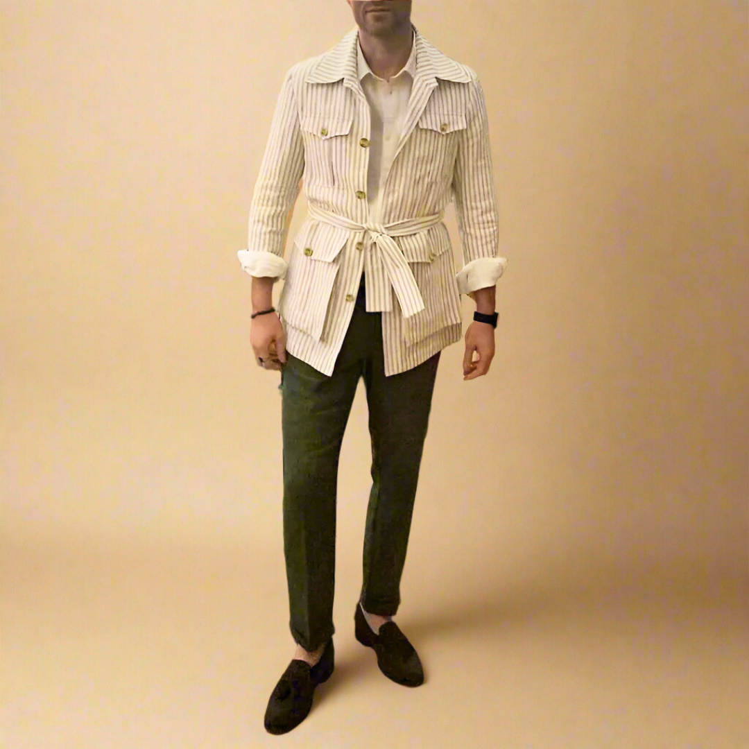 Robert™ | Luxurious Belted Vest