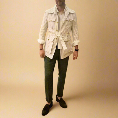 Robert™ | Luxurious Belted Vest