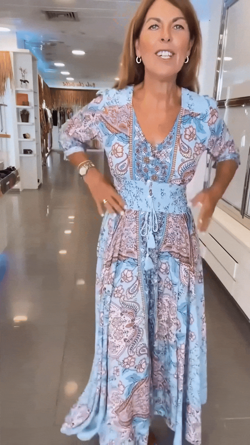 Yvet™ | Flattering Floral Dress