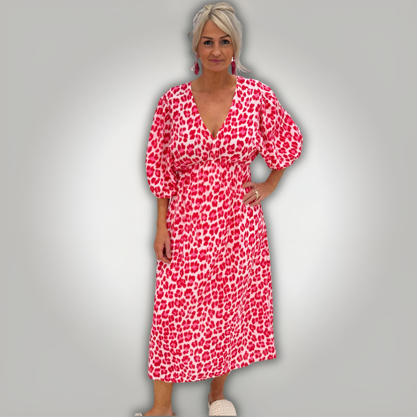 Amalou™ | Flattering Loose Fit Comfort Dress