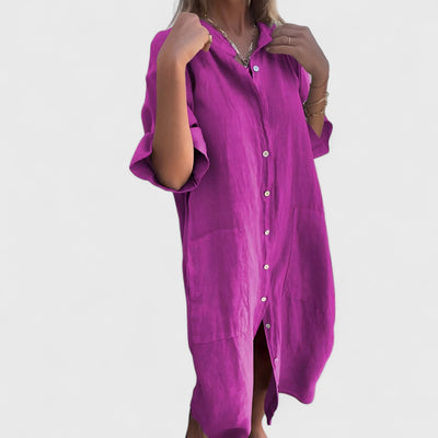 Floriana™ | Flattering Shirtdress