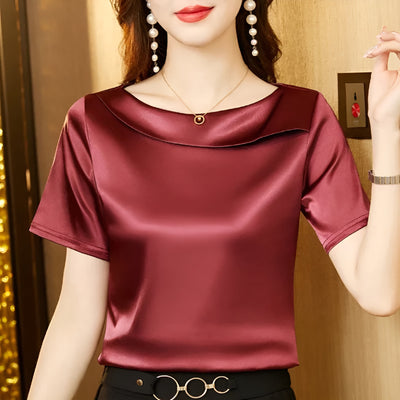 Carol™ | Elegant Silk Blouse