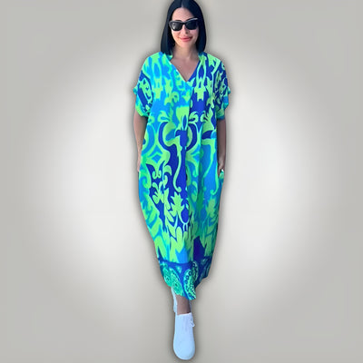 Susan™ | Flattering V-neck Dress