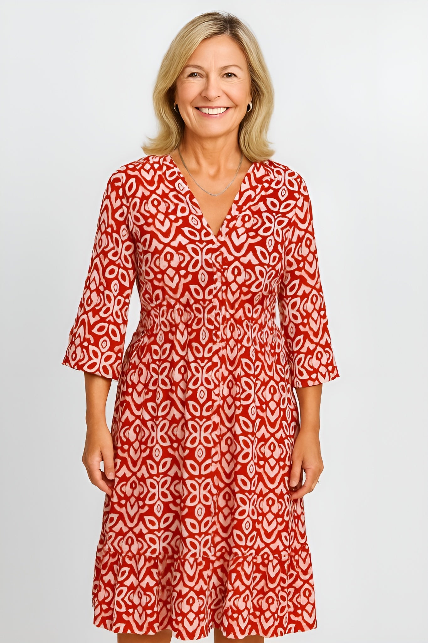 Cerise™ | Slimming Boho Dress