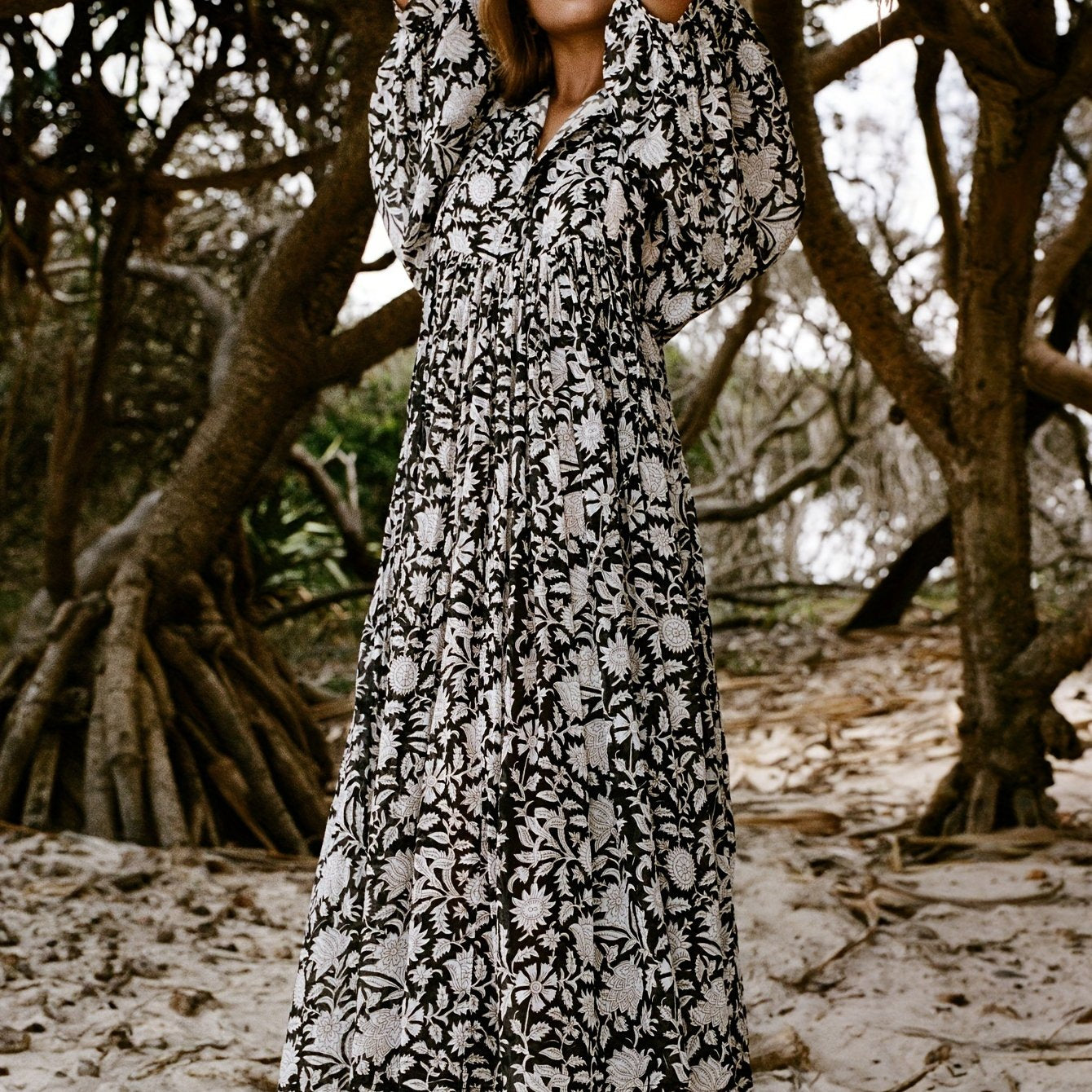Malou™ | Flattering Bohemian Loose Fit Dress