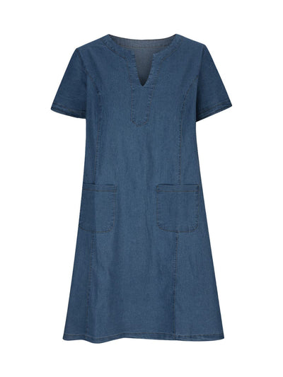 Sandra™ | Soft Denim Dress