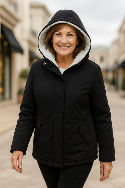 Paulina™ | Elegant Fleece-Lined Coat