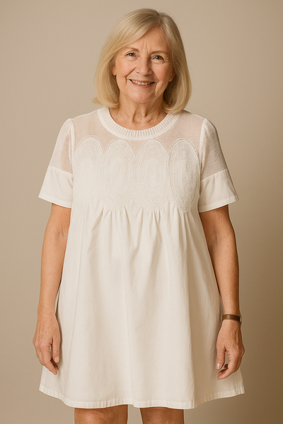Tanya™ | Flattering Mesh Dress