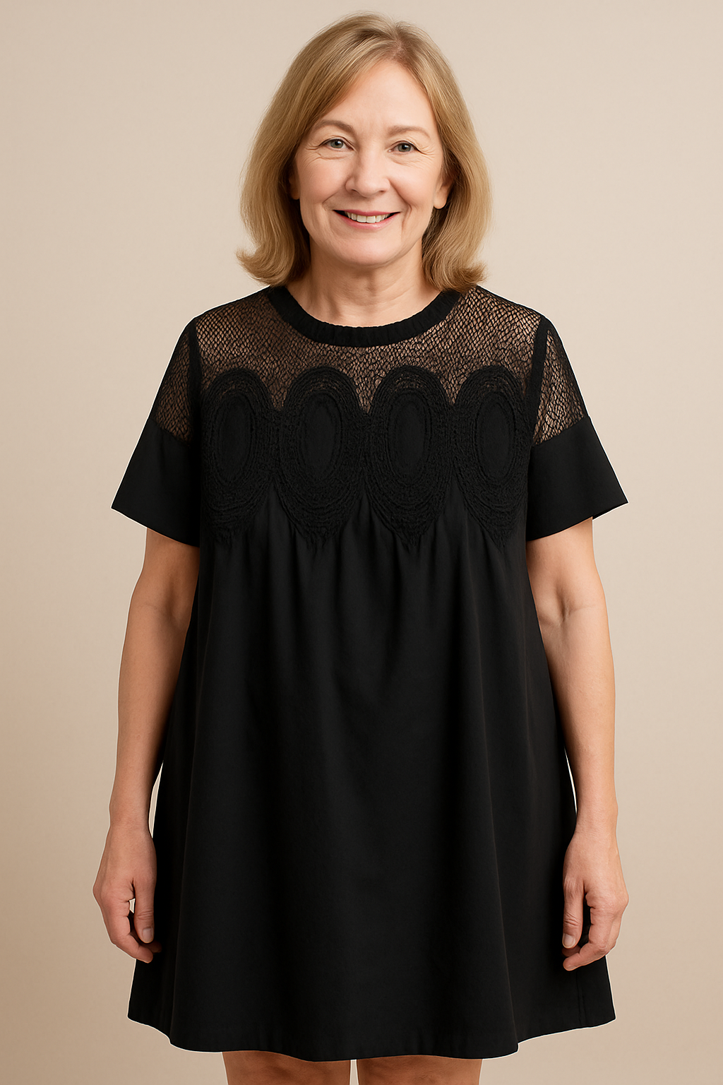 Tanya™ | Flattering Mesh Dress
