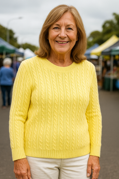 Carole™ | Elegant Knit Crewneck