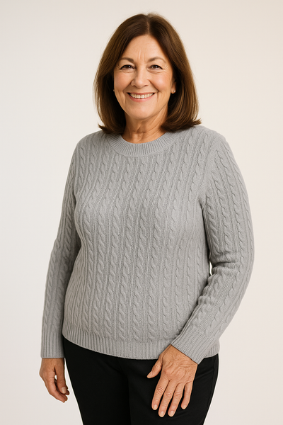 Carole™ | Elegant Knit Crewneck