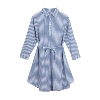Romi™ | Flattering Striped Shirtdress