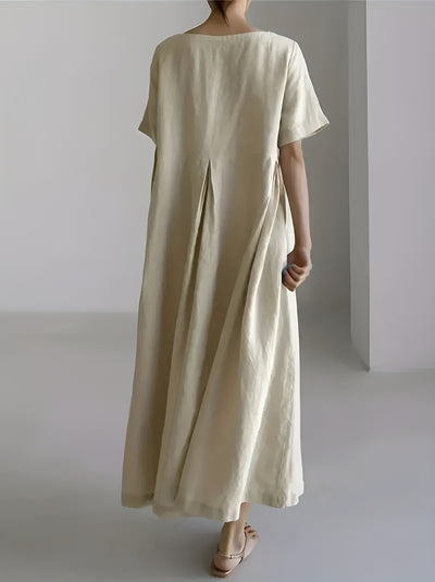 Afa™ | Flattering Maxi Dress with Pockets