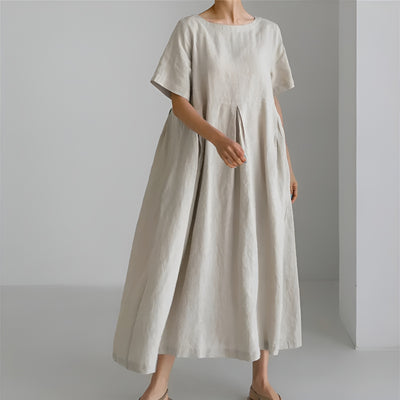 Afa™ | Flattering Maxi Dress with Pockets