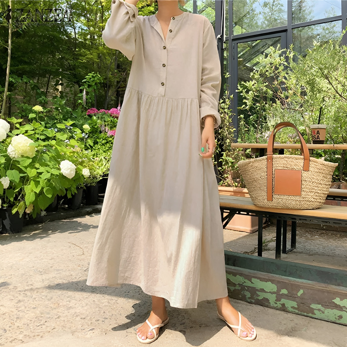 Shona™ | Flattering Boho Maxi Dress
