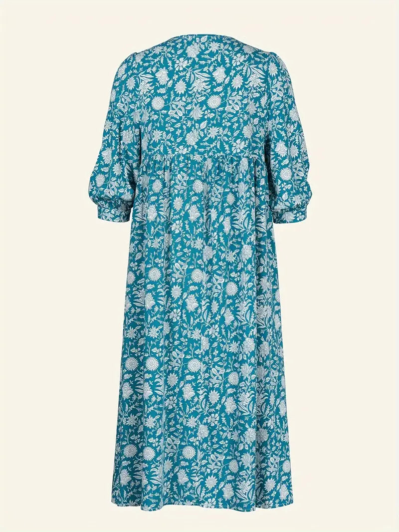 Malou™ | Flattering Bohemian Loose Fit Dress