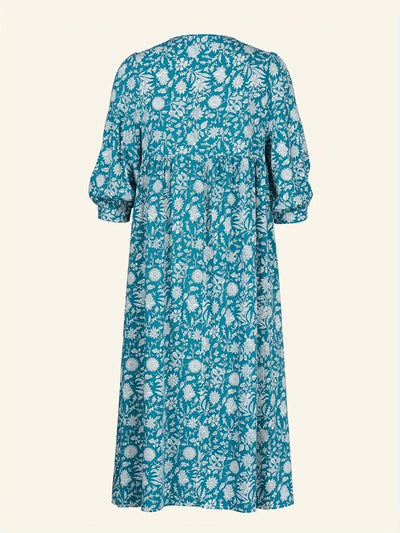 Malou™ | Flattering Bohemian Loose Fit Dress