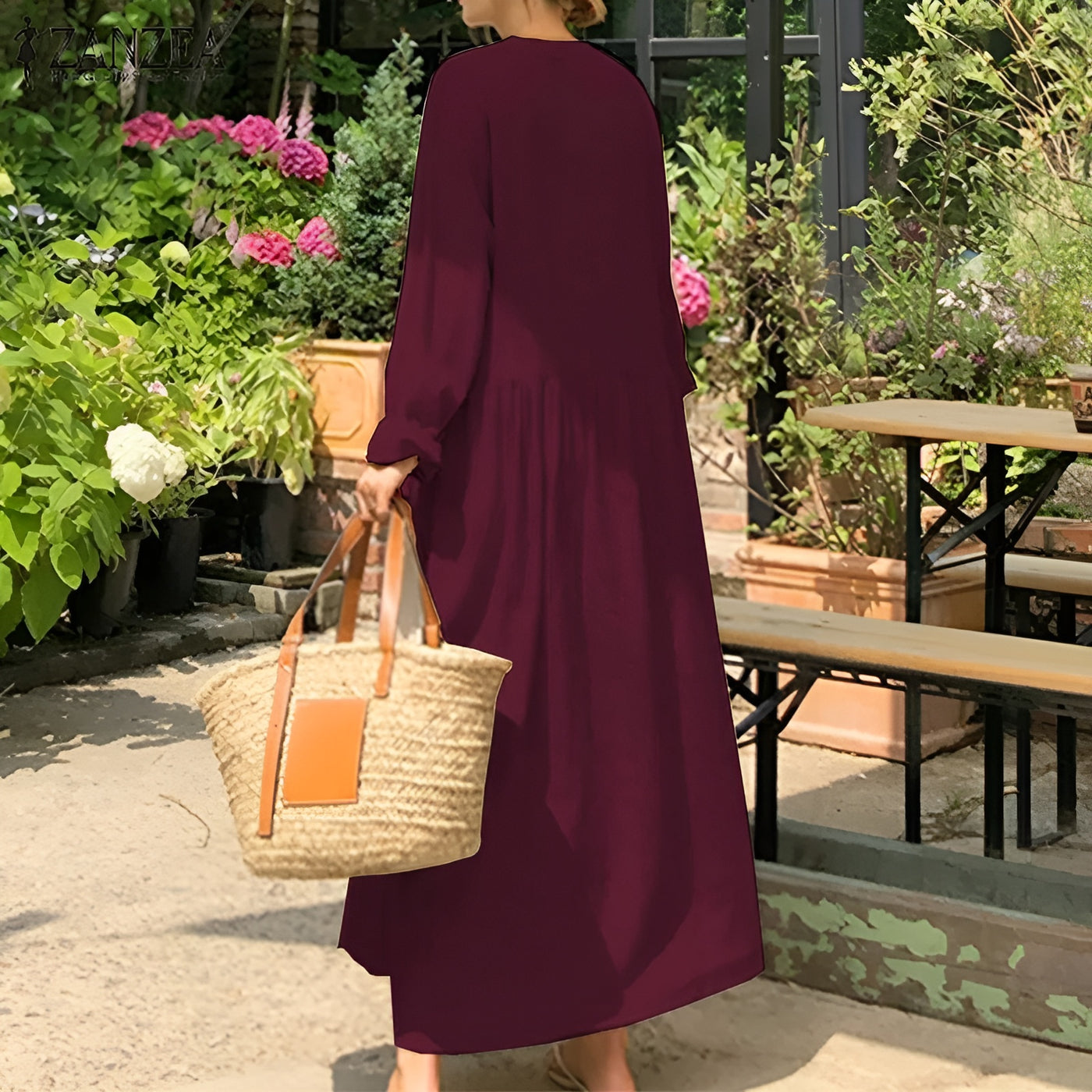 Shona™ | Flattering Boho Maxi Dress