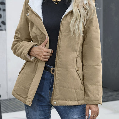 Paulina™ | Elegant Fleece-Lined Coat