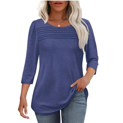 Debbie™ | Elegant Pleated Top