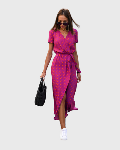 Fetine™ | Flattering Split Dress