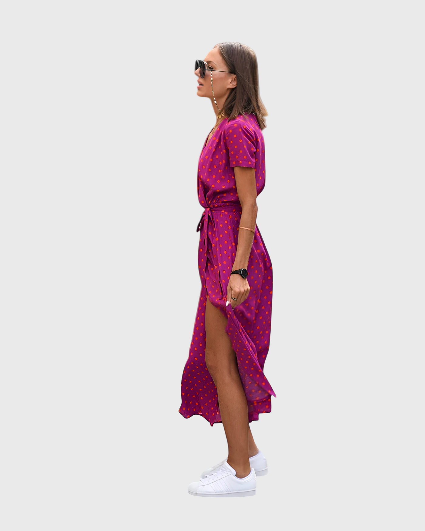 Fetine™ | Flattering Split Dress