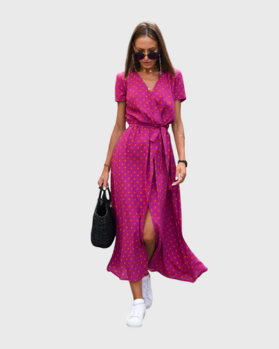 Fetine™ | Flattering Split Dress