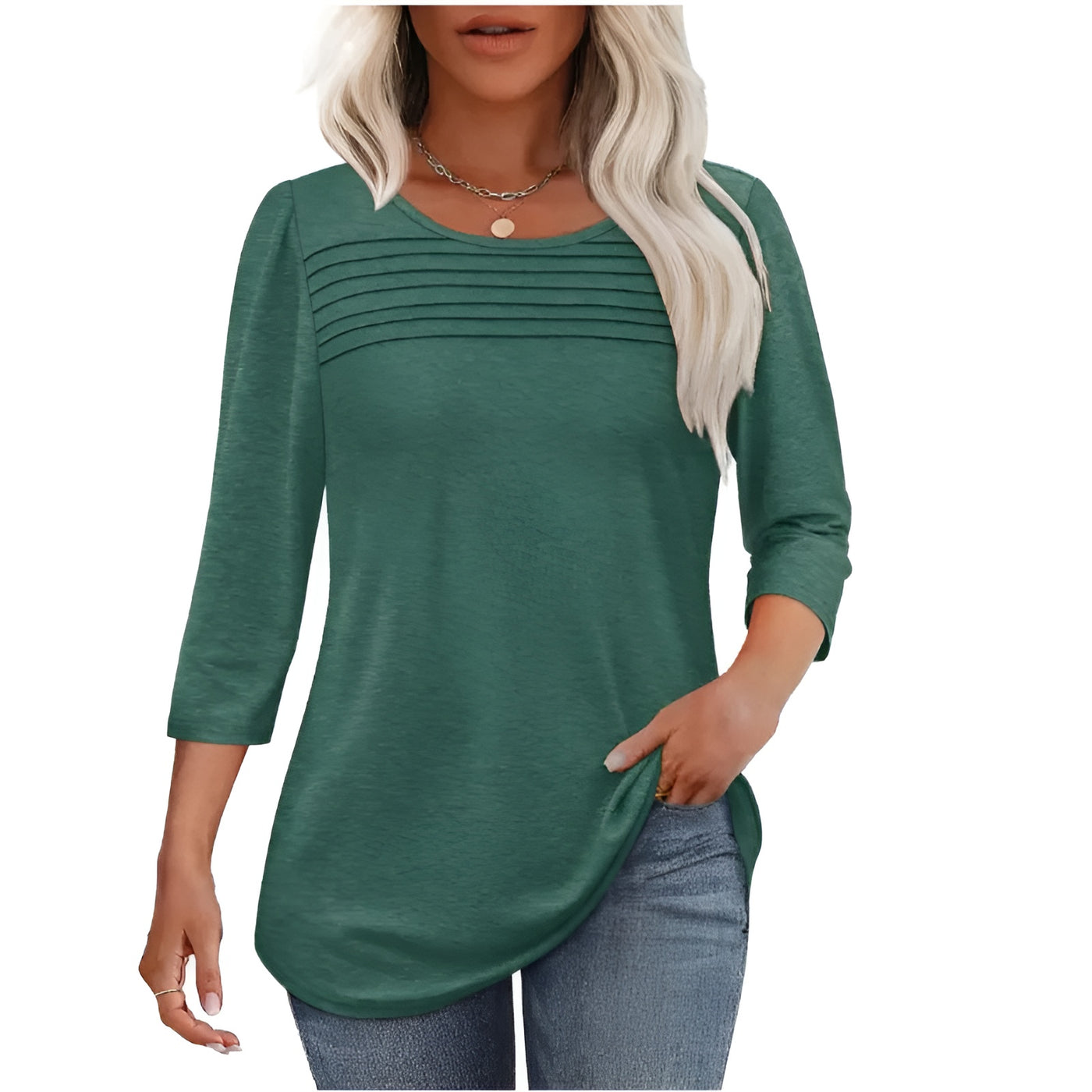 Debbie™ | Elegant Pleated Top