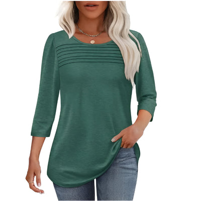 Debbie™ | Elegant Pleated Top