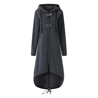 Juno™ | Flattering Long Fleece Coat
