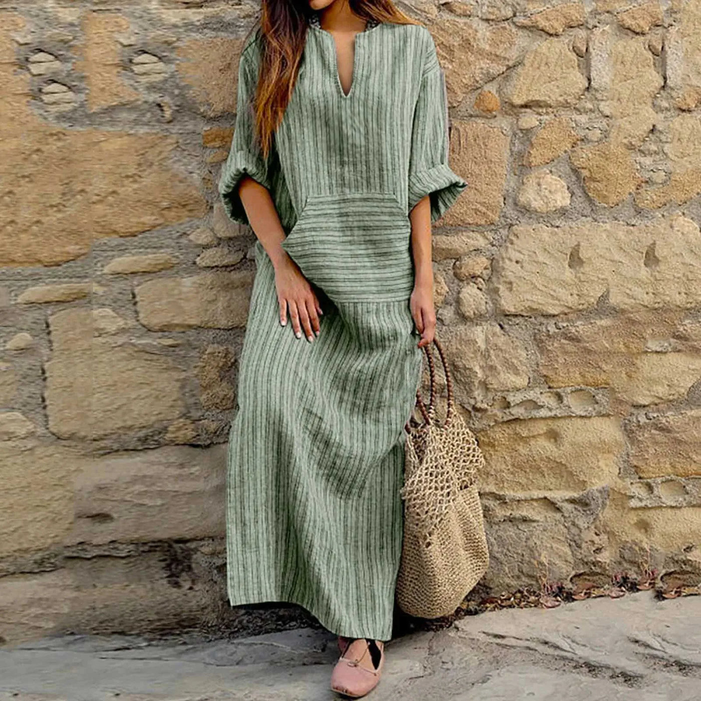 Lydia™ | Flattering Boho Maxi Dress