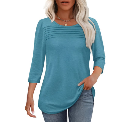 Debbie™ | Elegant Pleated Top