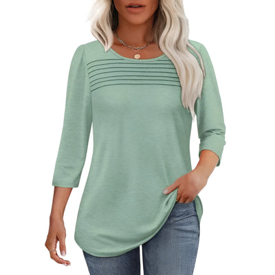 Debbie™ | Elegant Pleated Top