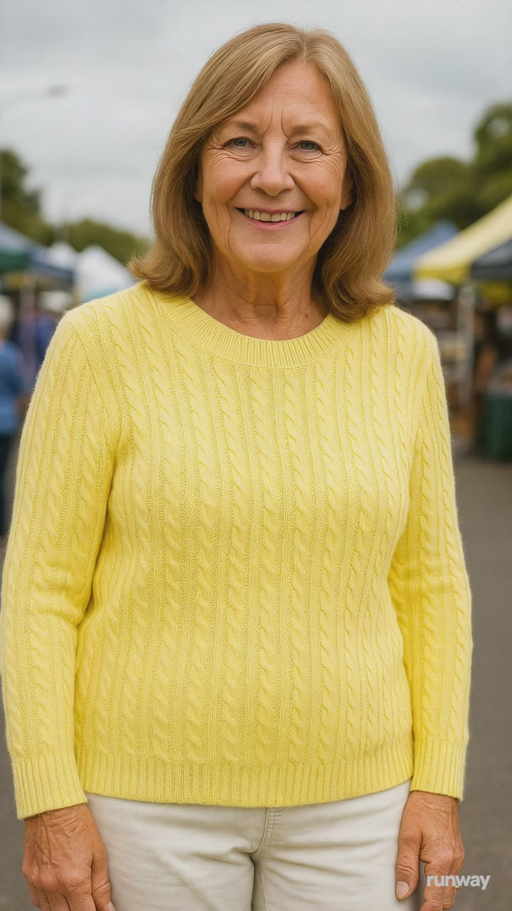 Carole™ | Elegant Knit Crewneck
