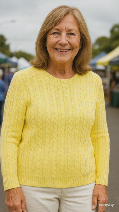 Carole™ | Elegant Knit Crewneck