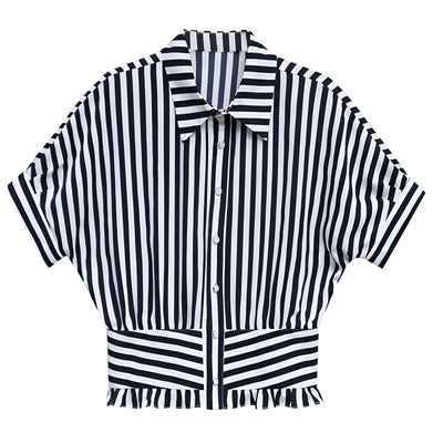 Brooke™ | Elegant Striped Top