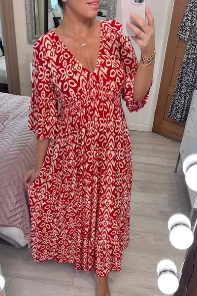 Cerise™ | Slimming Boho Dress