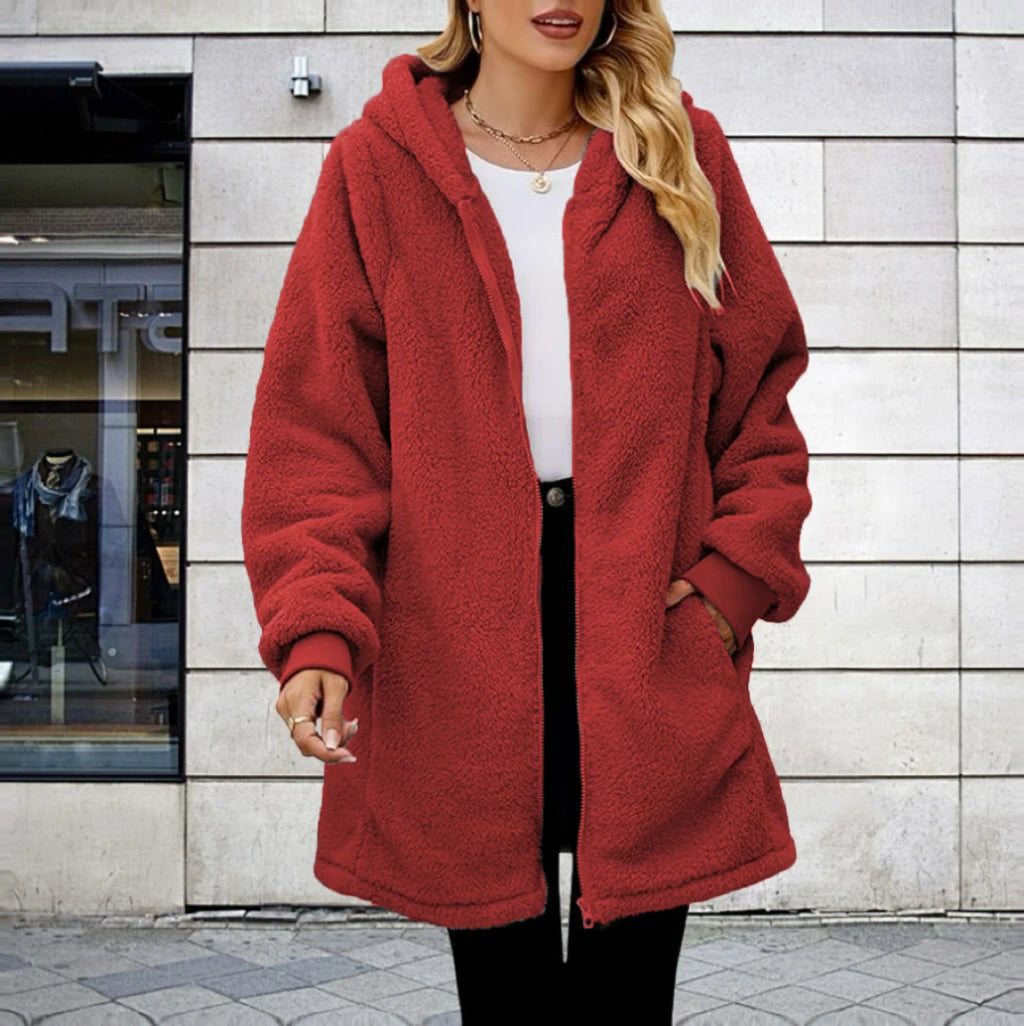 Katri™ |  Elegant Lightweight Plush Jacket