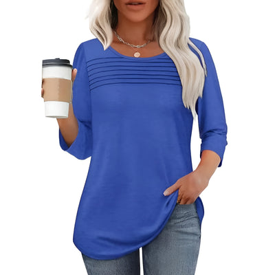 Debbie™ | Elegant Pleated Top