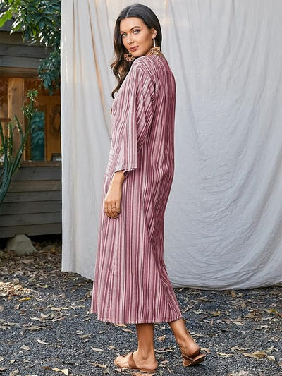 Lydia™ | Flattering Boho Maxi Dress
