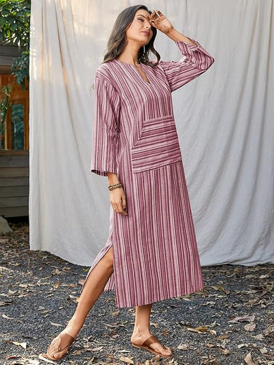 Lydia™ | Flattering Boho Maxi Dress