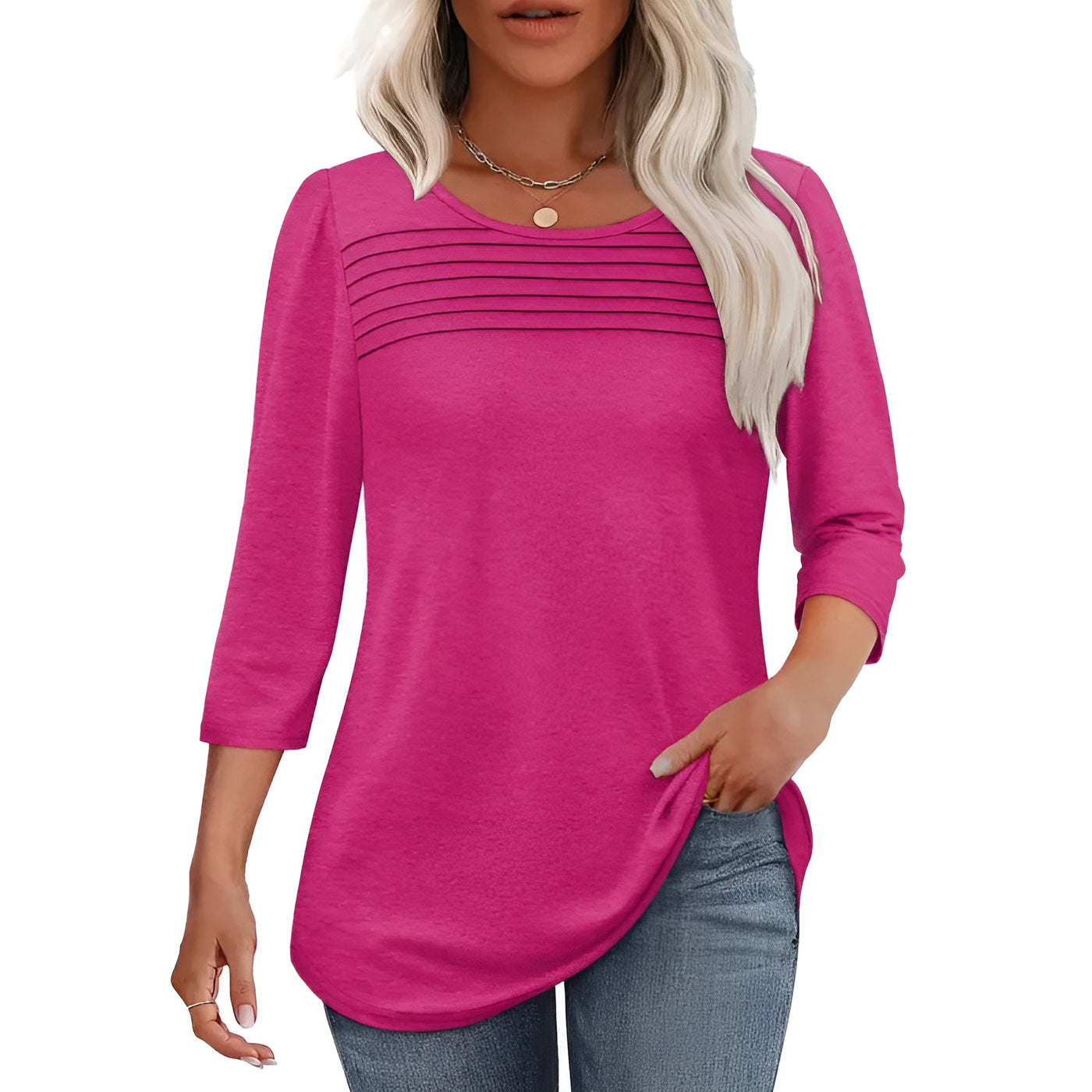 Debbie™ | Elegant Pleated Top