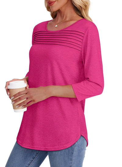 Debbie™ | Elegant Pleated Top