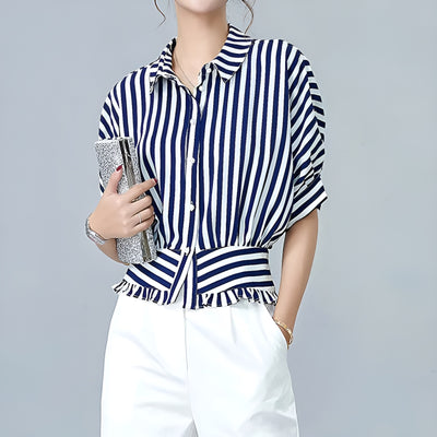 Brooke™ | Elegant Striped Top