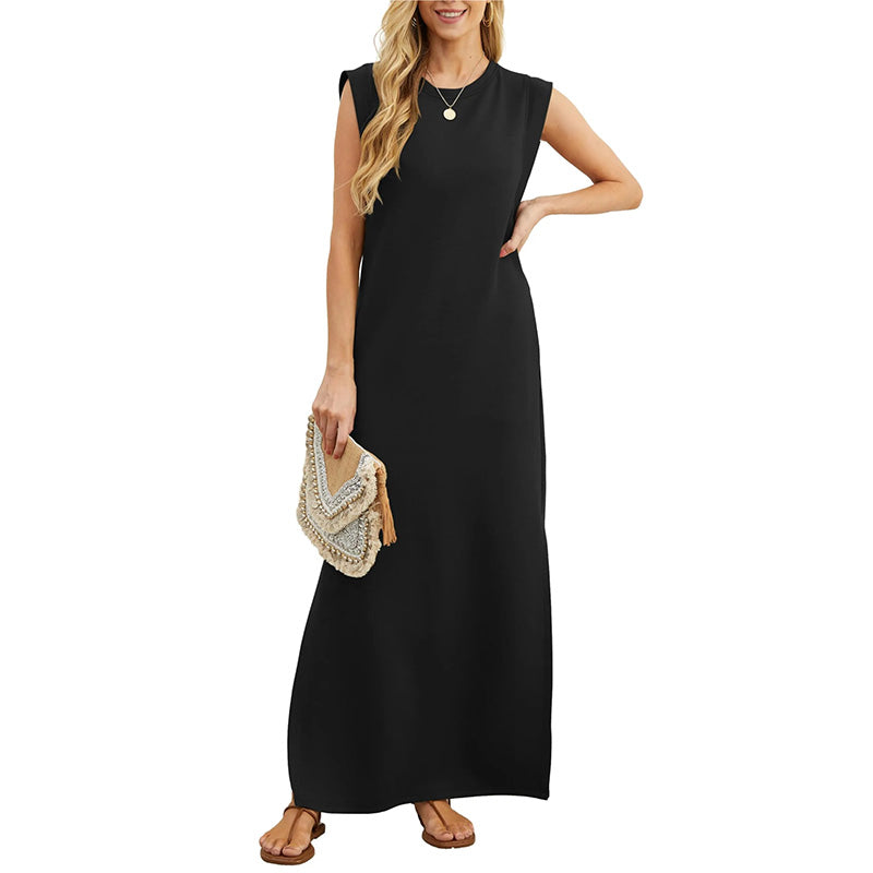 Marta™ | Easy Layering Maxi Dress with Pockets